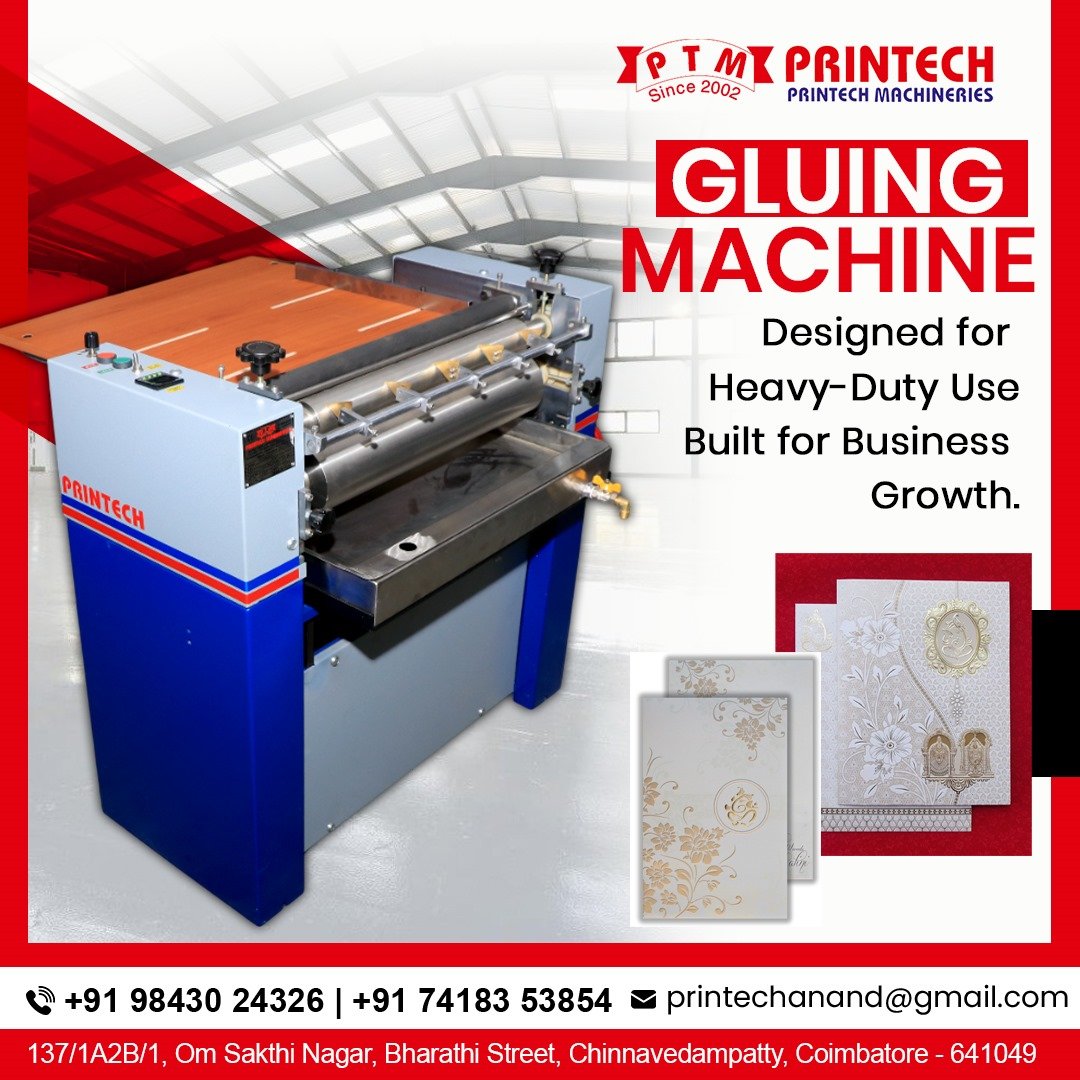 Gluing Machine Manufacturers in India