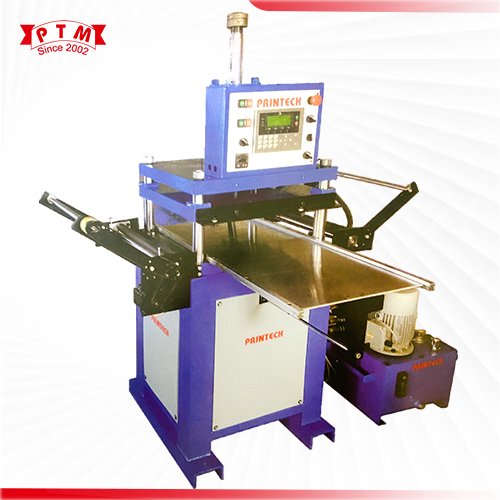 Die Punching with Foiling Machine